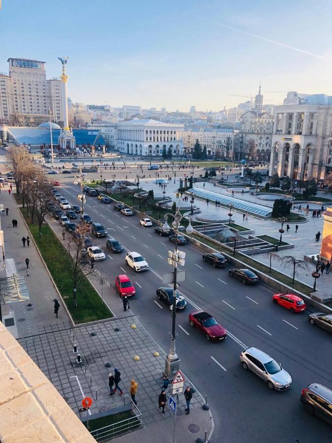 Апартаменти Amazing View Of Maydan! Київ Екстер'єр фото