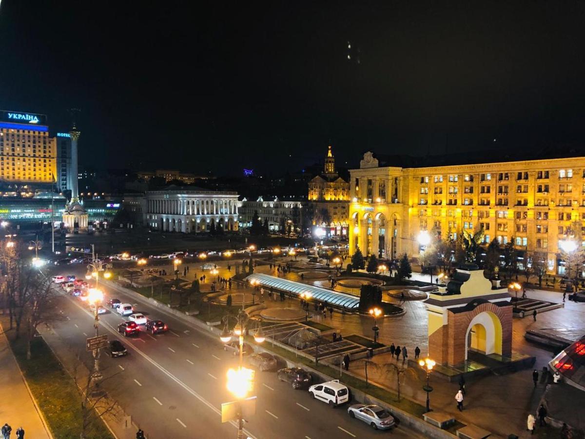 Апартаменти Amazing View Of Maydan! Київ Екстер'єр фото
